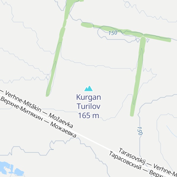 Map of Kurgan Turilov