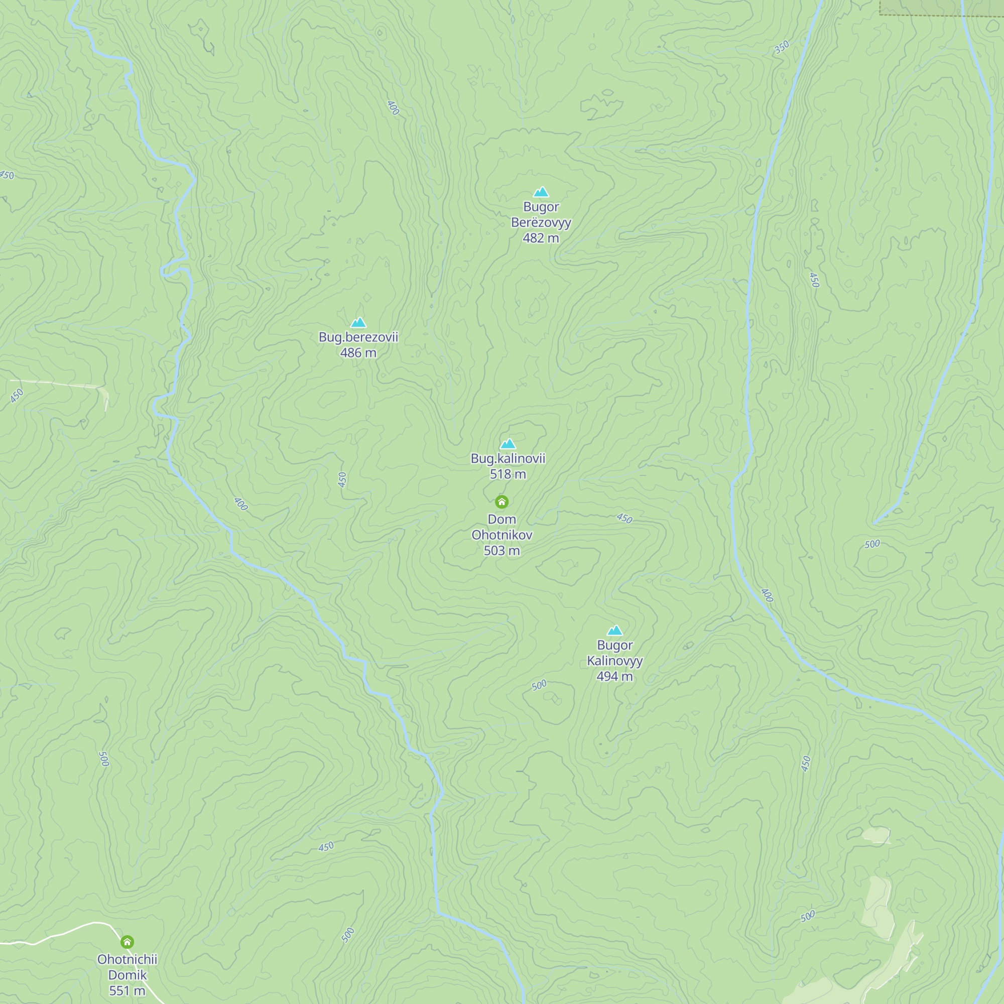 Dom Ohotnikov map