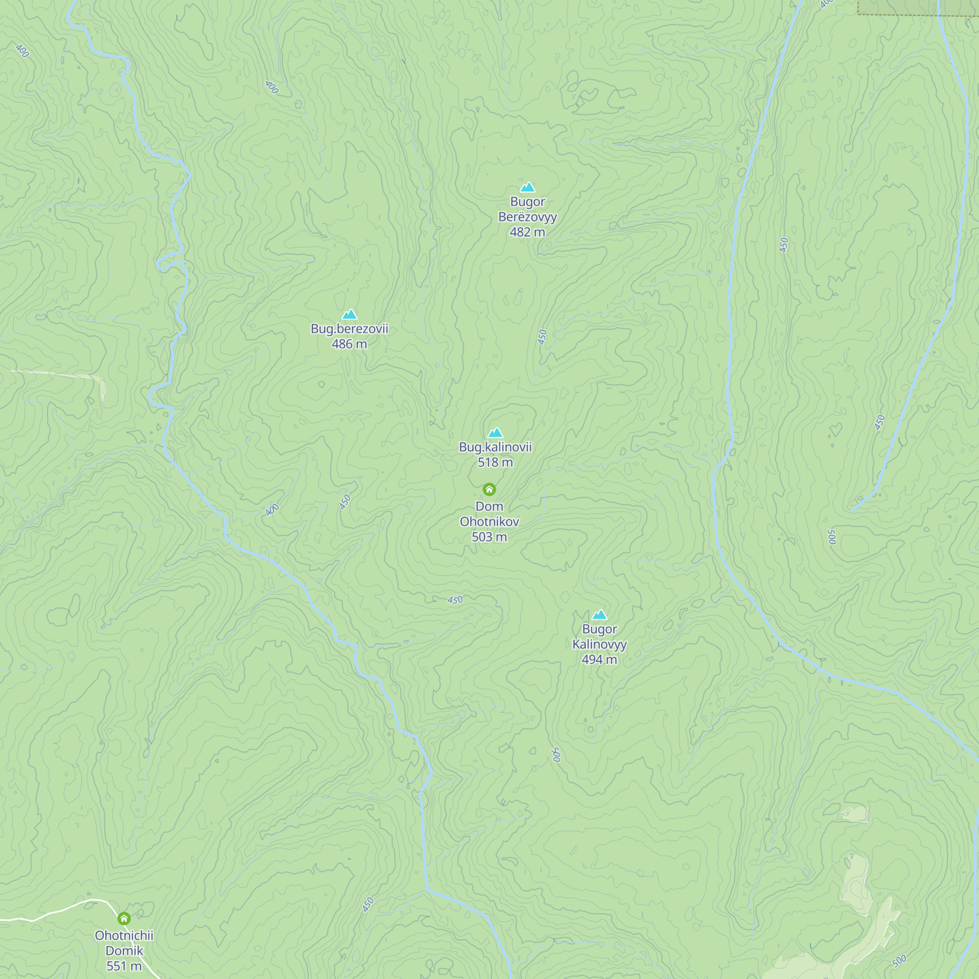 Dom Ohotnikov map