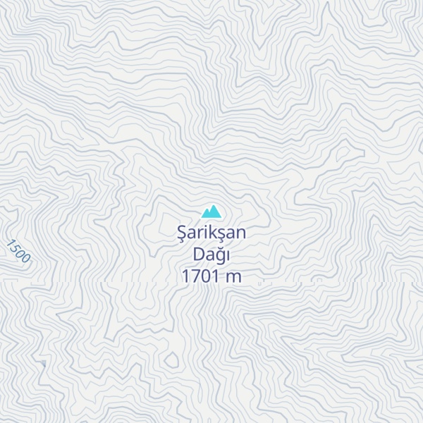 Map of Şarikşan Dağı