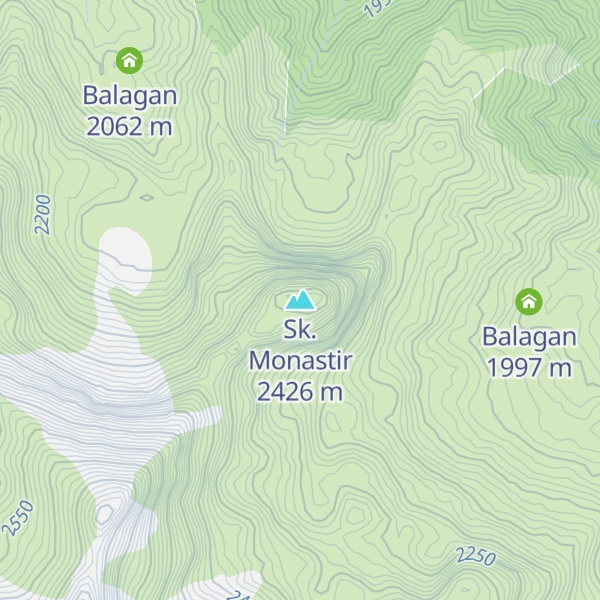 Map of Sk. Monastir