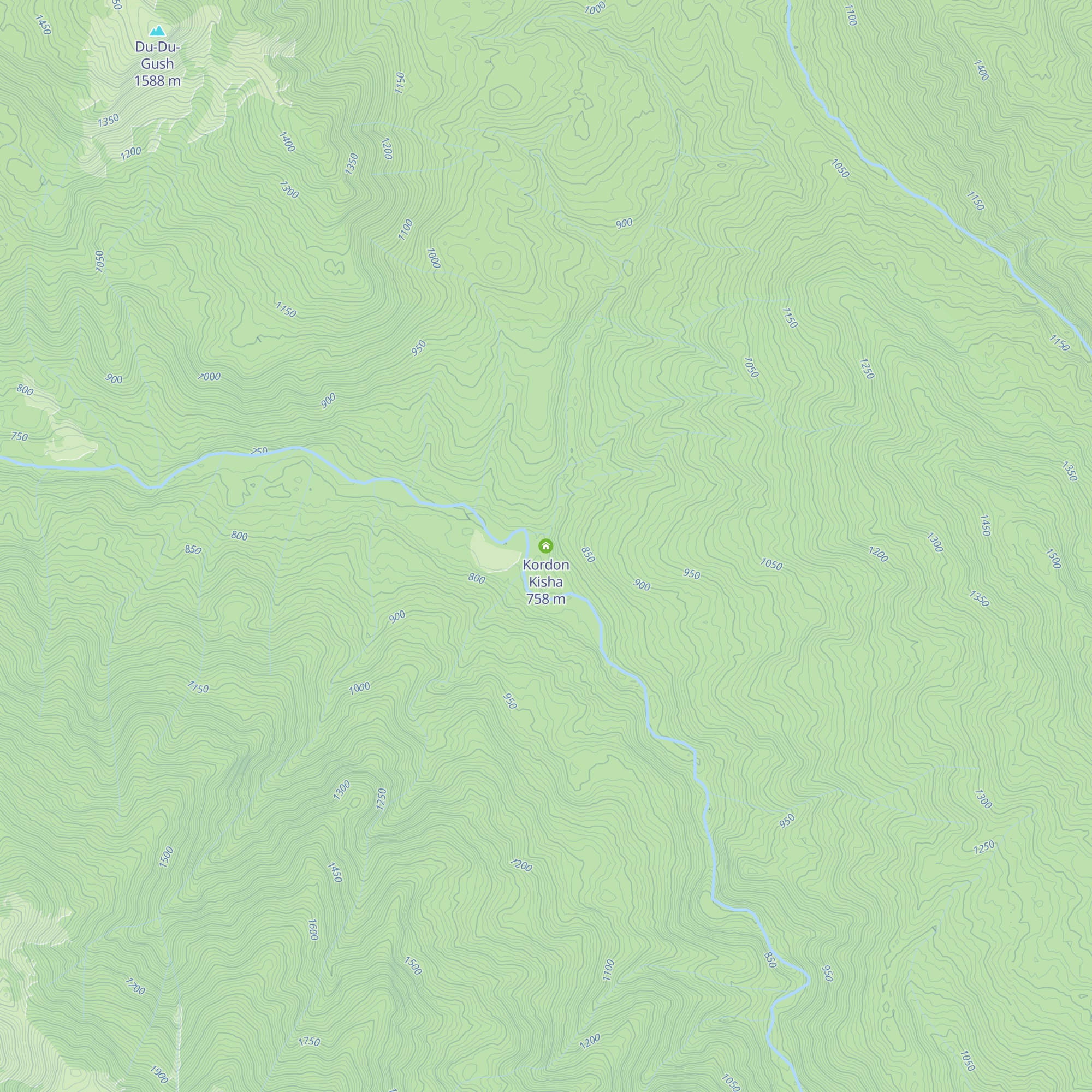 Kordon Kisha map