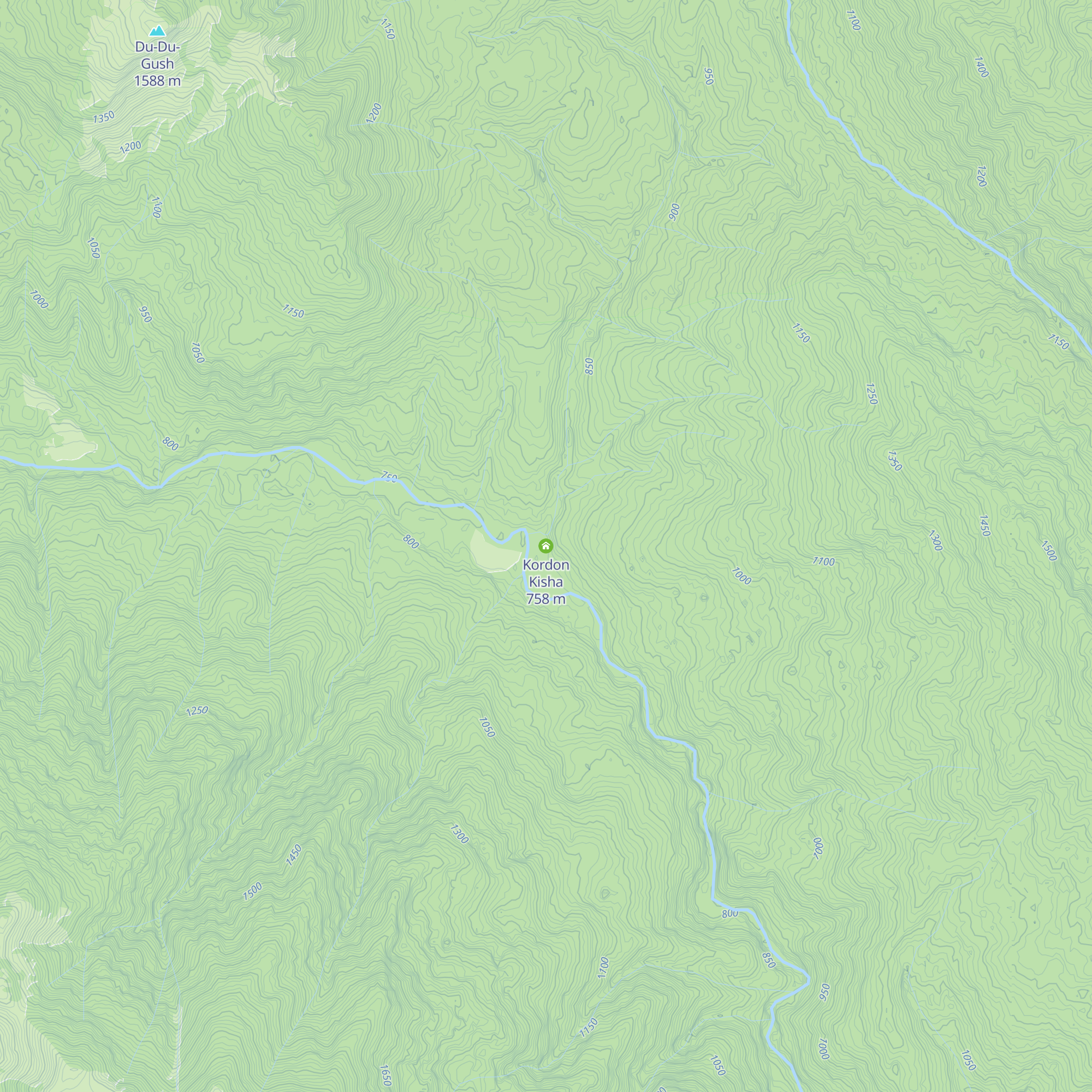 Kordon Kisha map