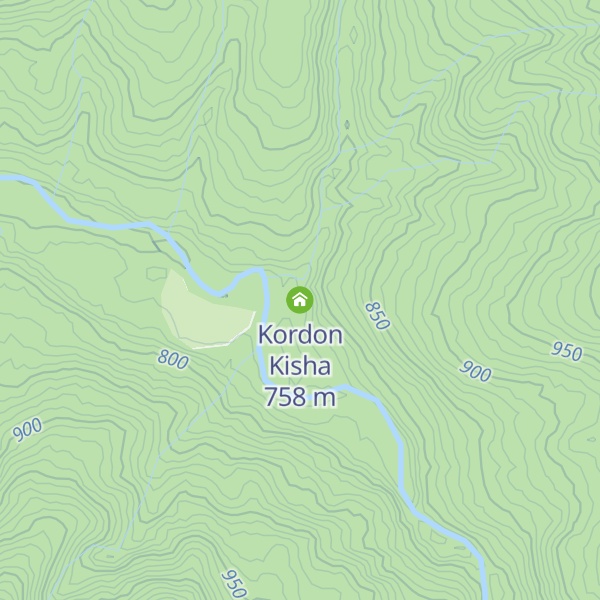 Map of Kordon Kisha