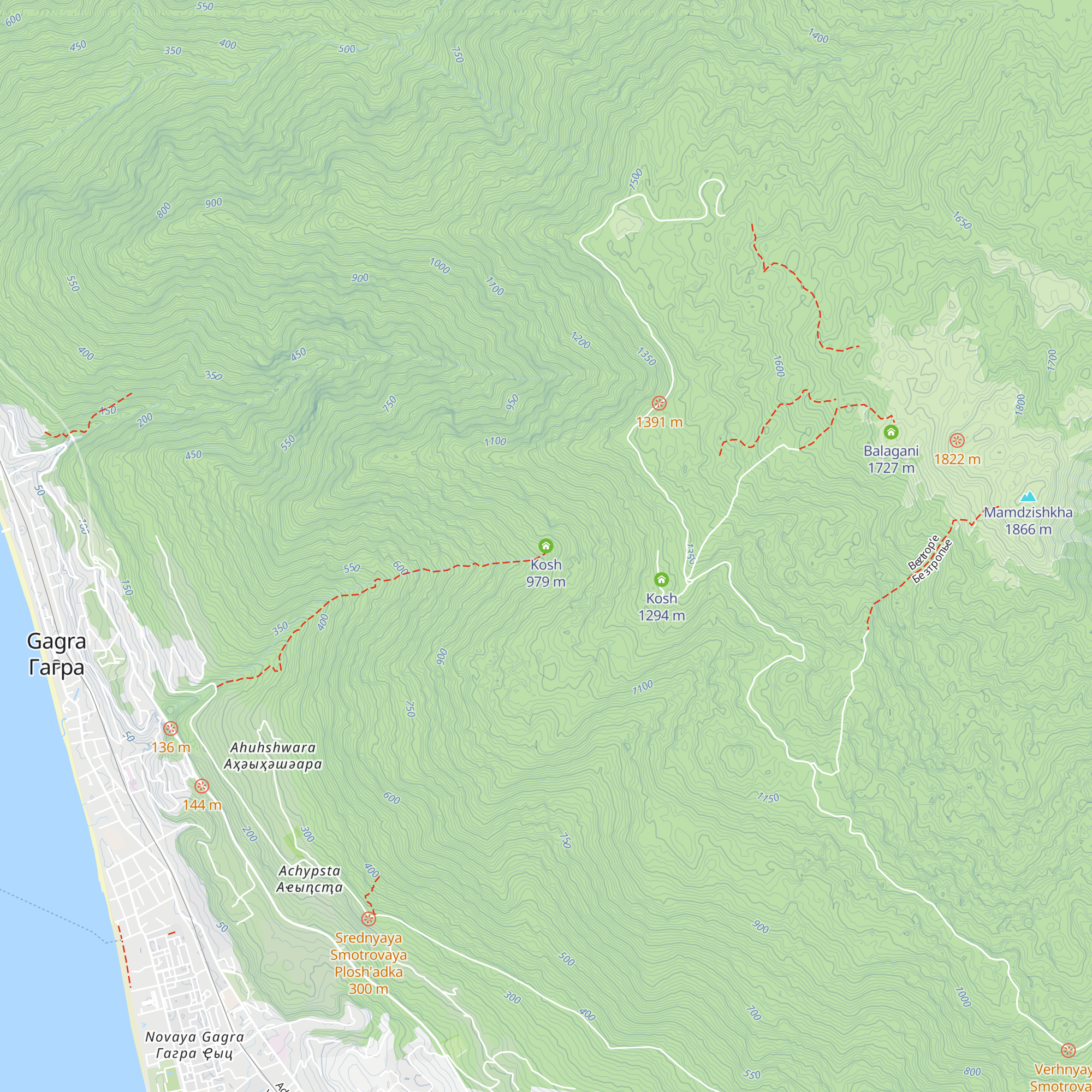 Kosh map