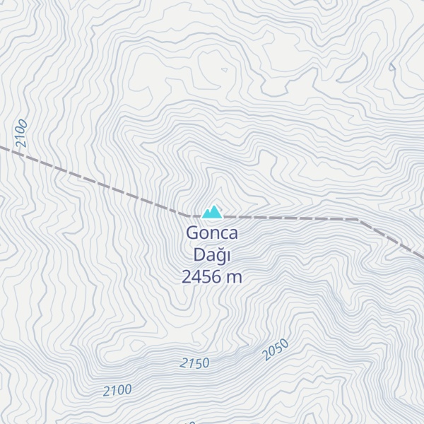 Map of Gonca Dağı