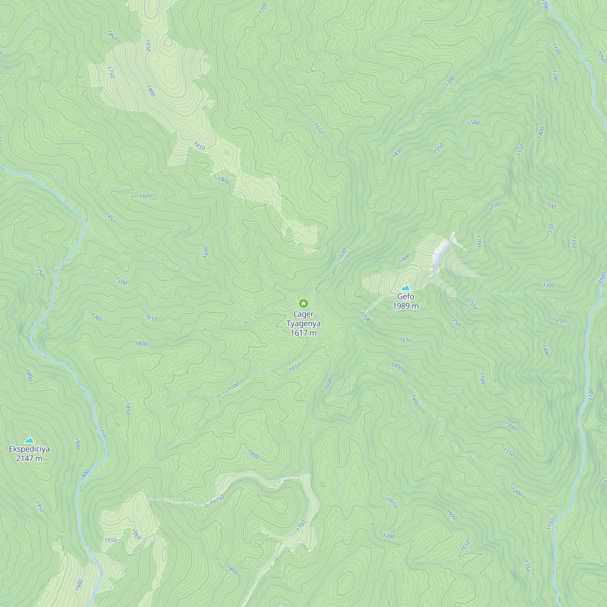 Lager Tyagenya map