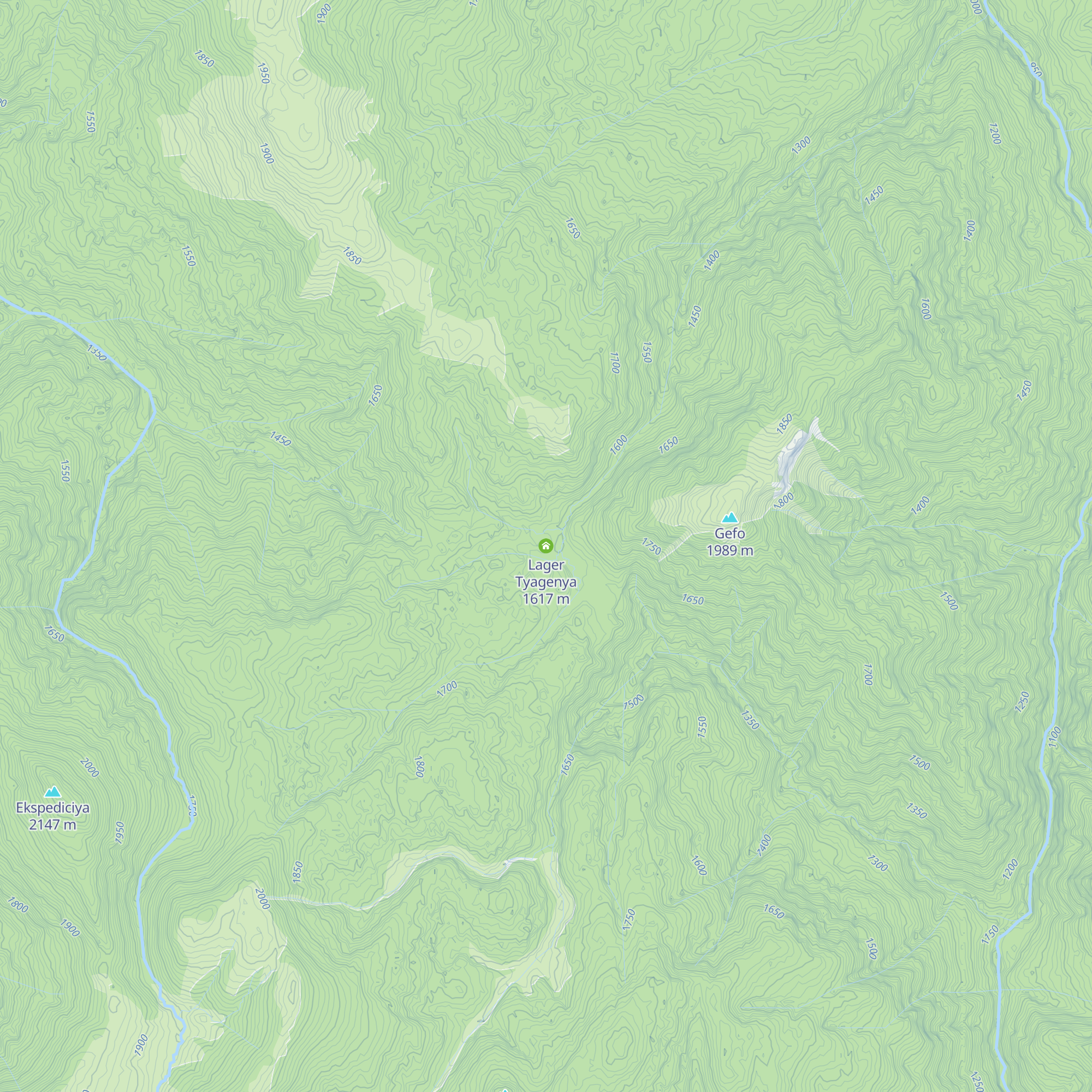 Lager Tyagenya map