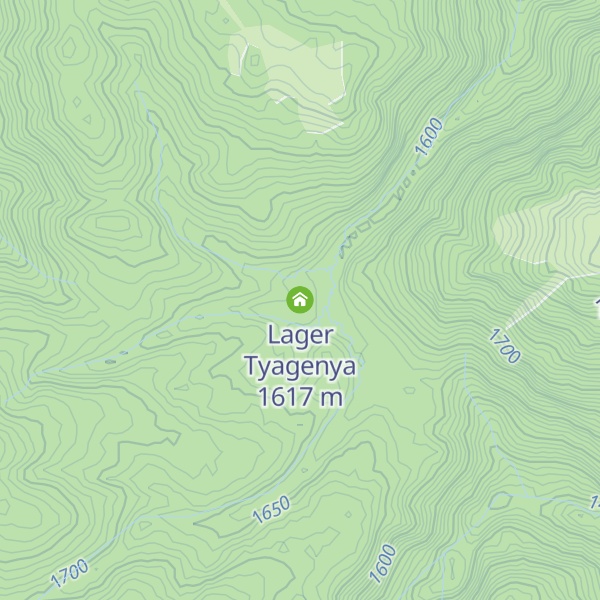 Map of Lager Tyagenya