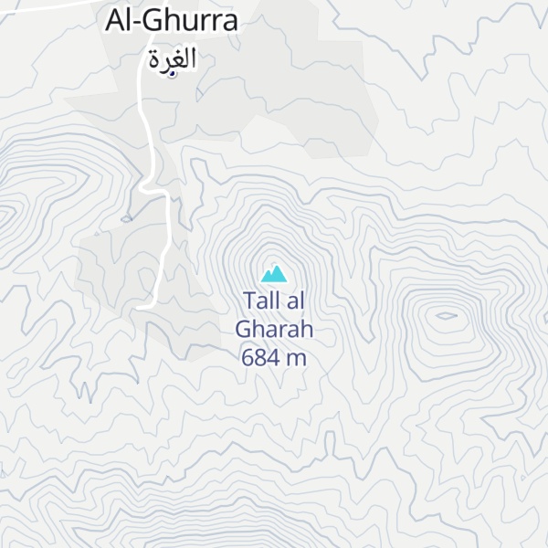Map of Tall al Gharah