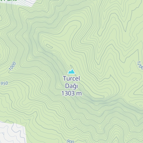 Map of Turcel Dağı
