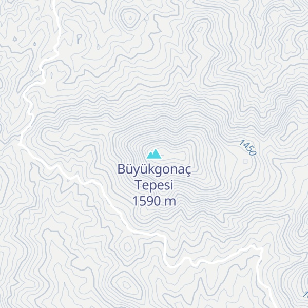 Map of Büyükgonaç Tepesi