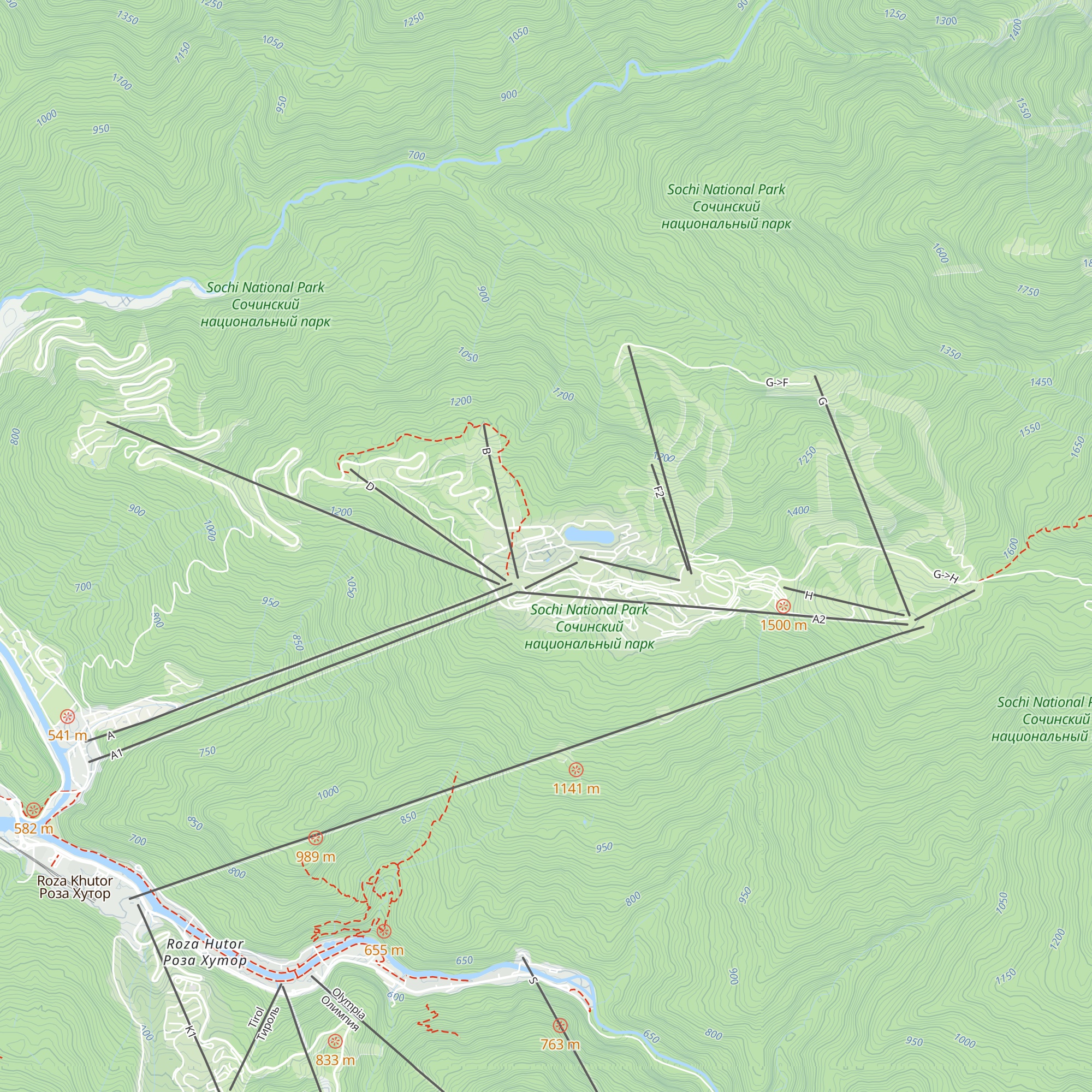 Polyana 1389 6 Kottedzh map