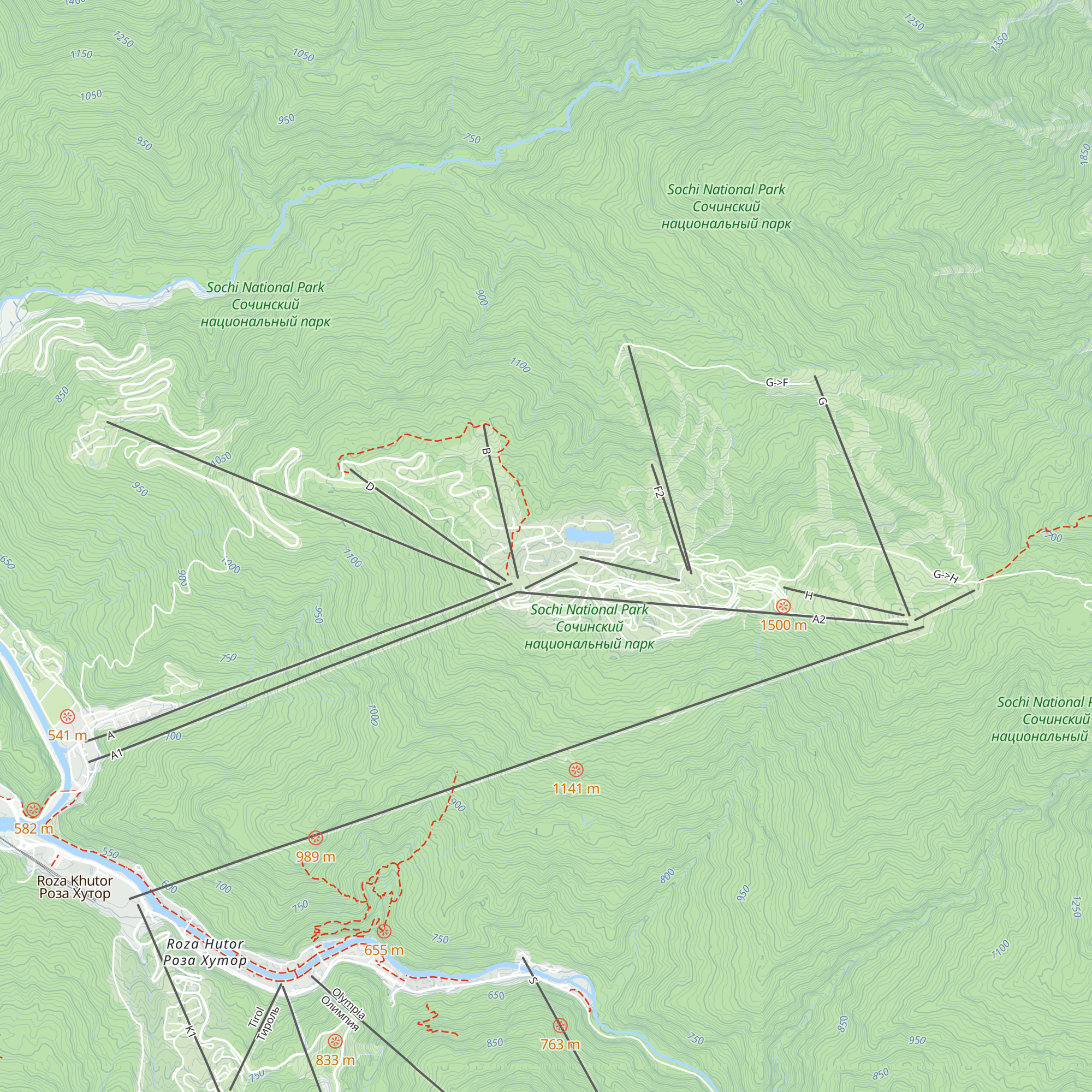 Polyana 1389 6 Kottedzh map