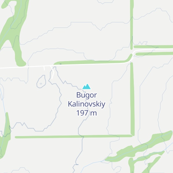 Map of Bugor Kalinovskiy