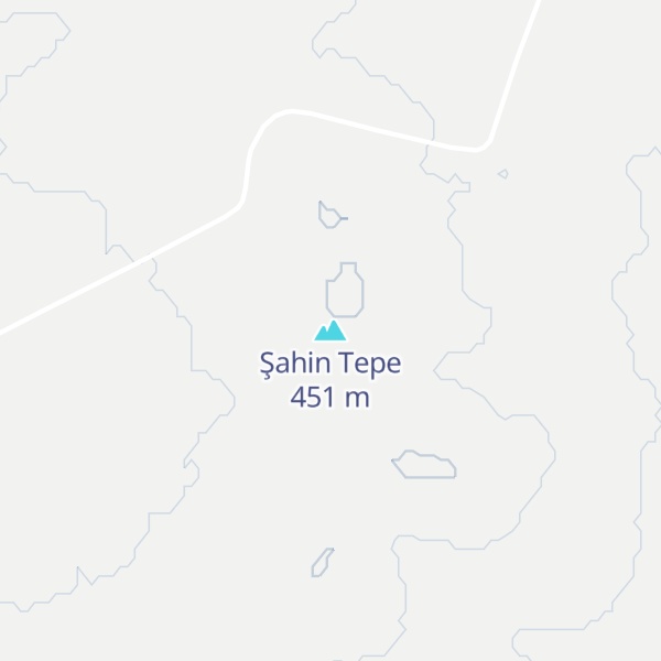 Map of Şahin Tepe