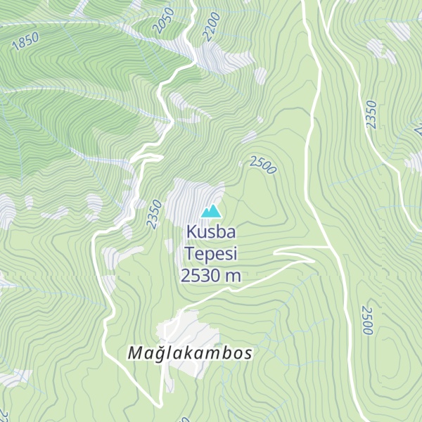 Map of Kusba Tepesi