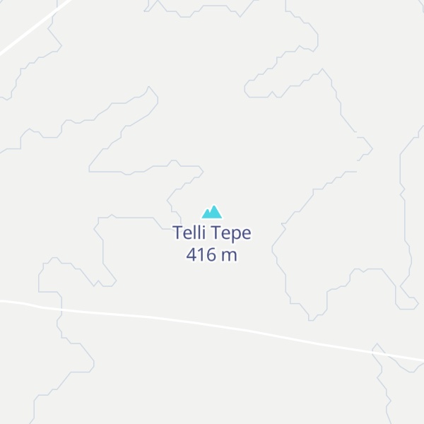 Map of Telli Tepe