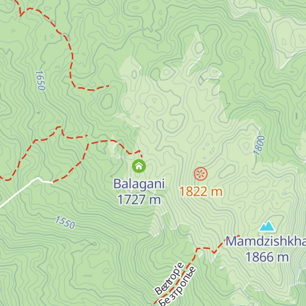 Map of Balagani