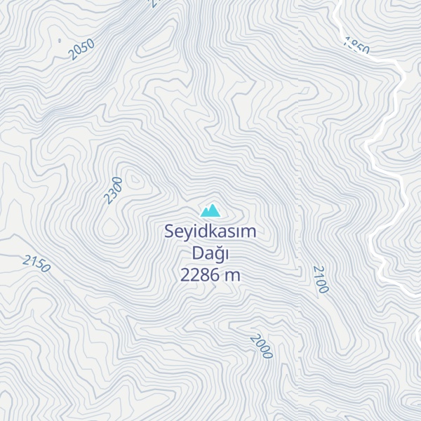 Map of Seyidkasım Dağı