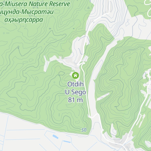 Map of Otdih U Sego
