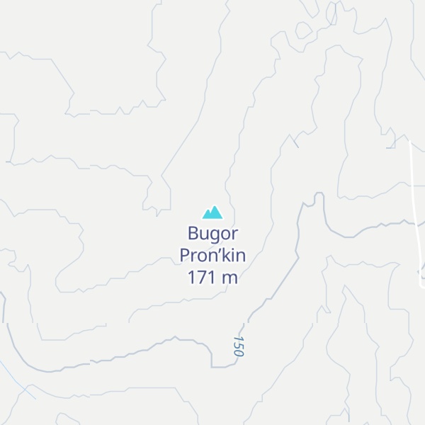 Map of Bugor Pron’kin