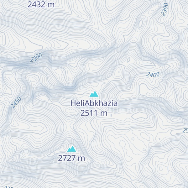 Map of HeliAbkhazia