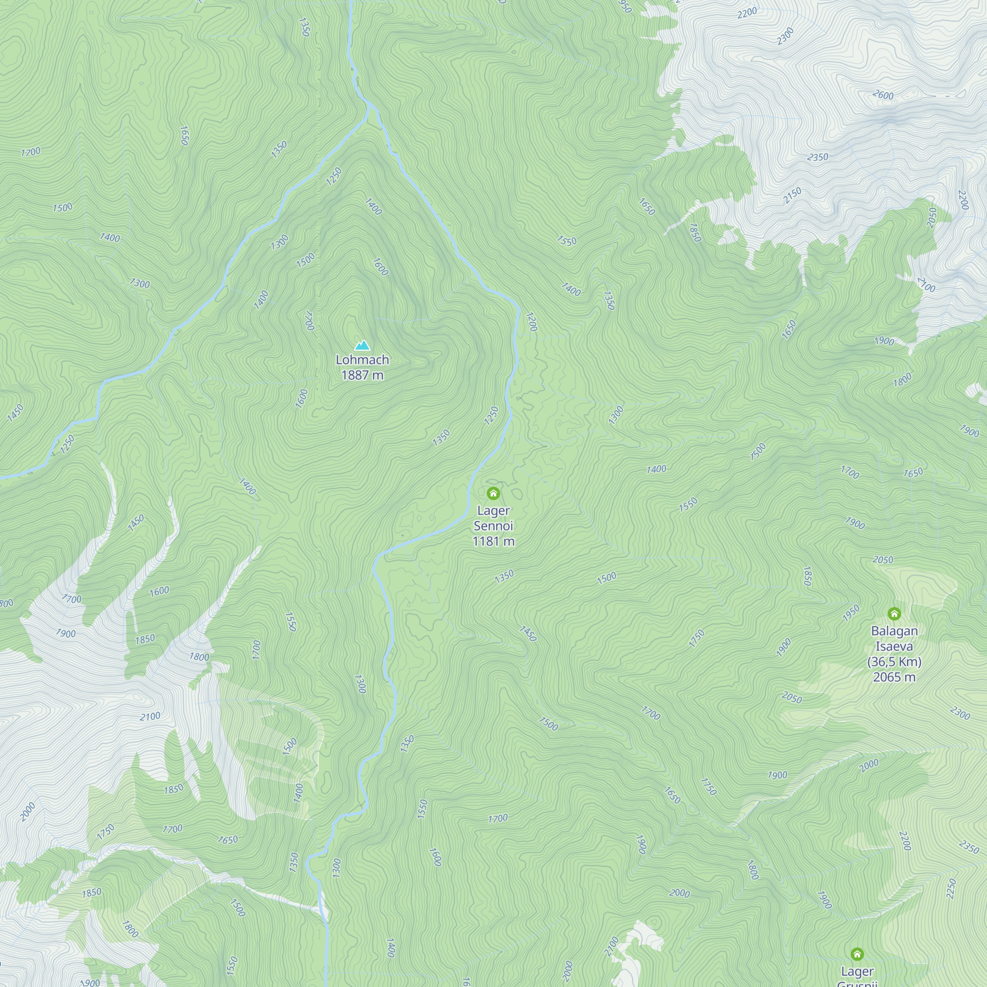 Lager Sennoi map