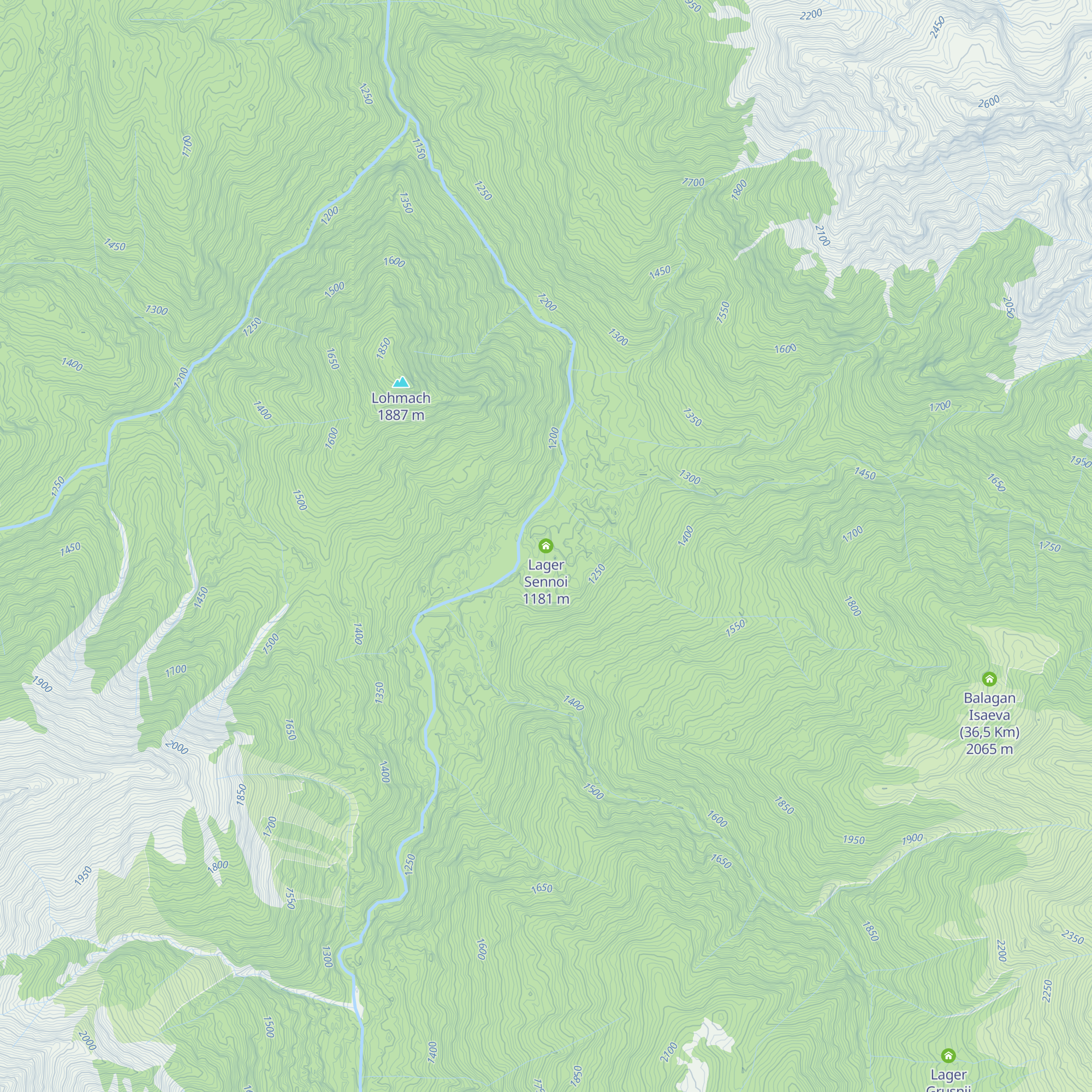 Lager Sennoi map