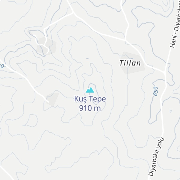 Map of Kuş Tepe
