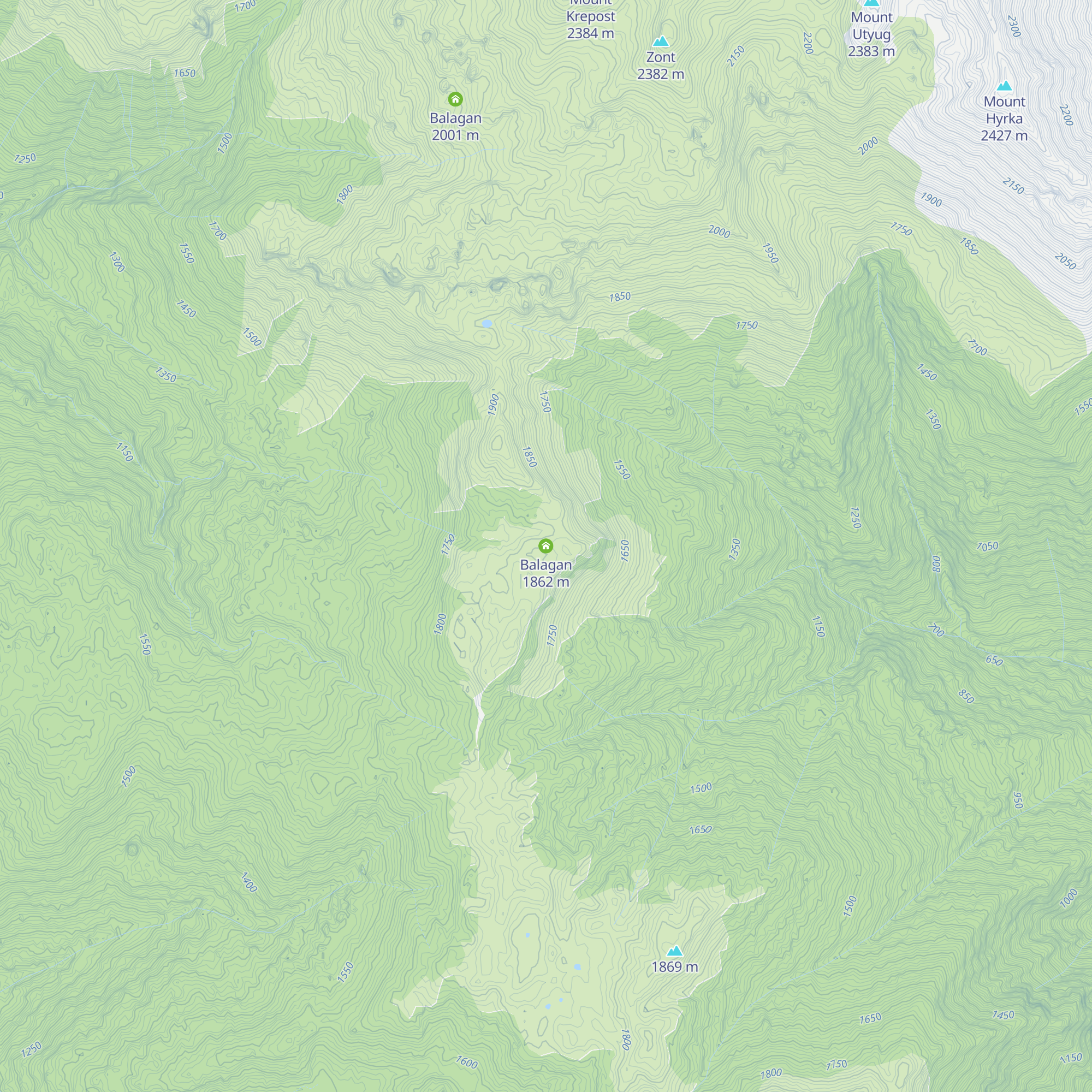 Balagan map