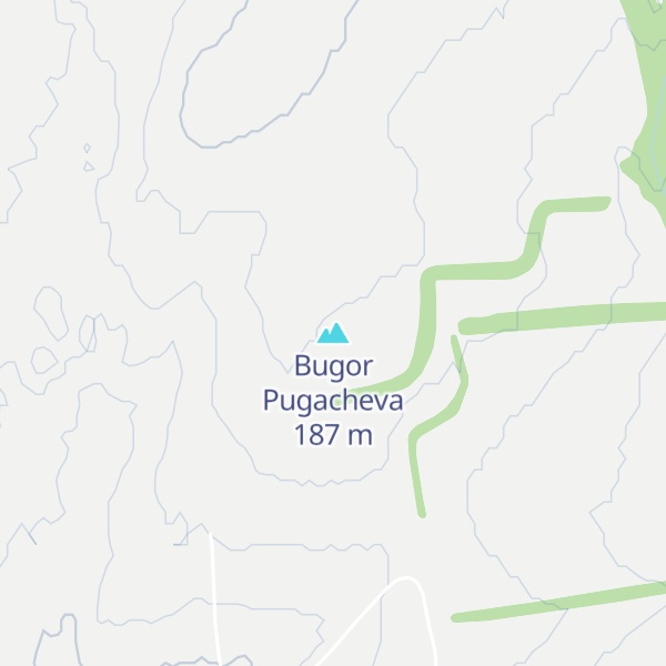 Map of Bugor Pugacheva