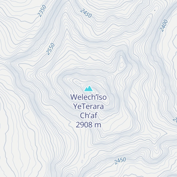 Map of Welech’īso YeTerara Ch’af