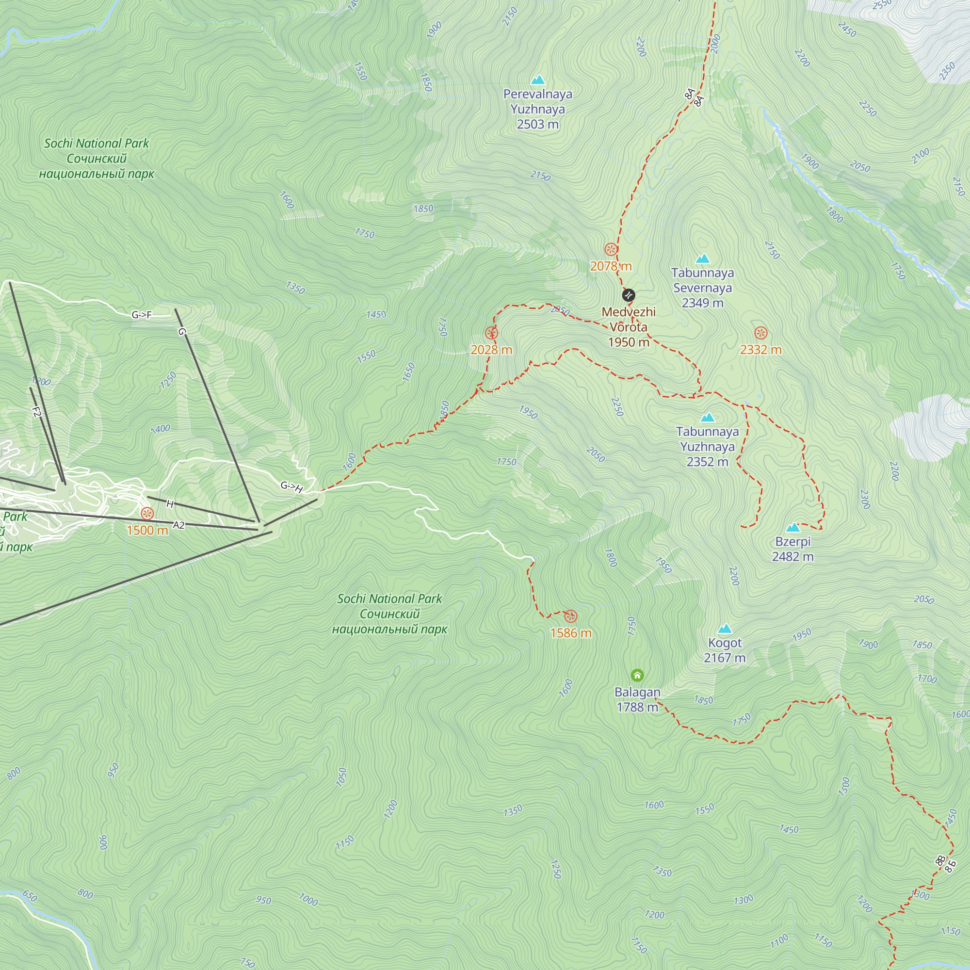 Balagan "Vanya "Slon"" map