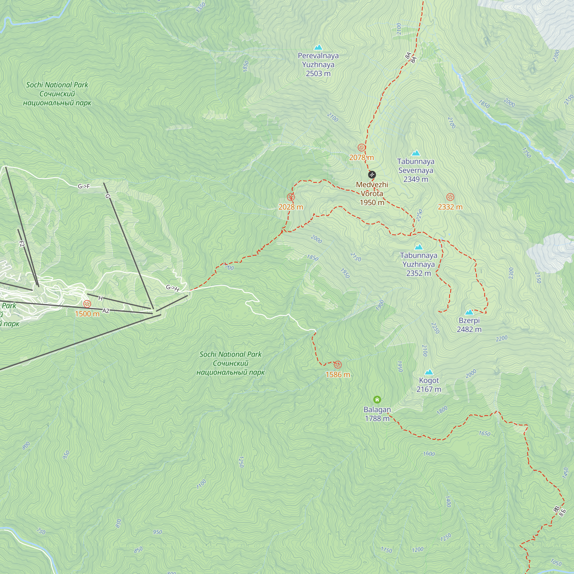 Balagan "Vanya "Slon"" map