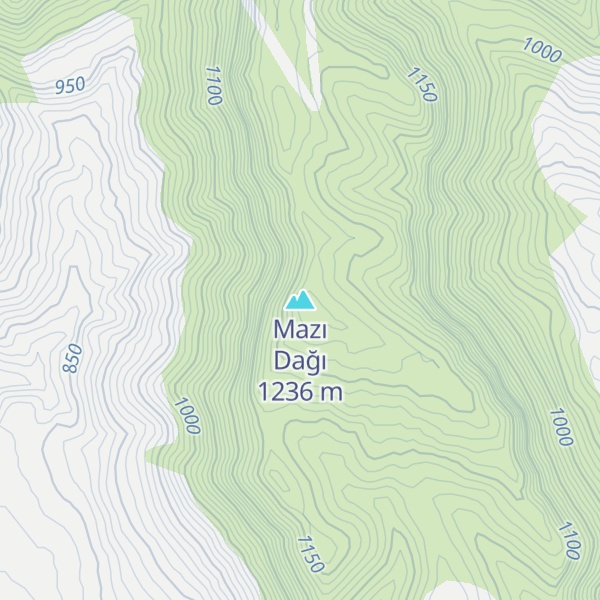 Map of Mazı Dağı