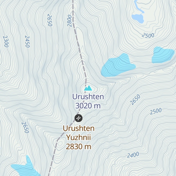 Map of Urushten