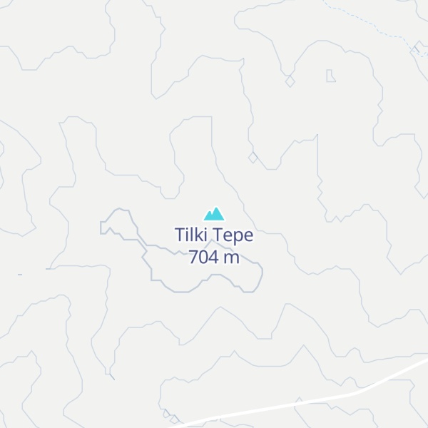 Map of Tilki Tepe