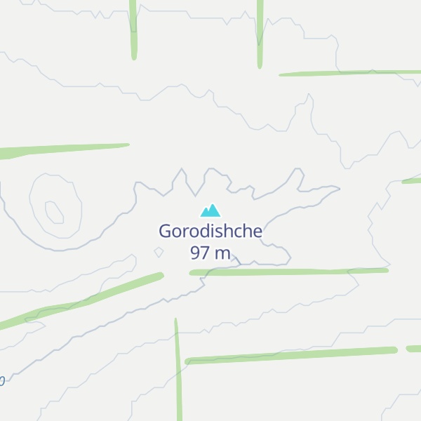 Map of Gorodishche