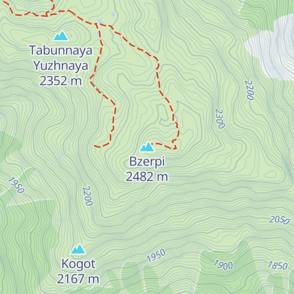 Map of Bzerpi
