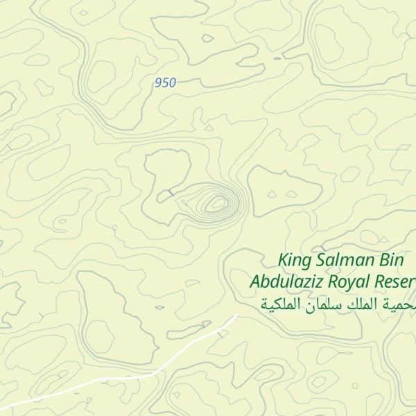 Map of Jabal Shuzaz