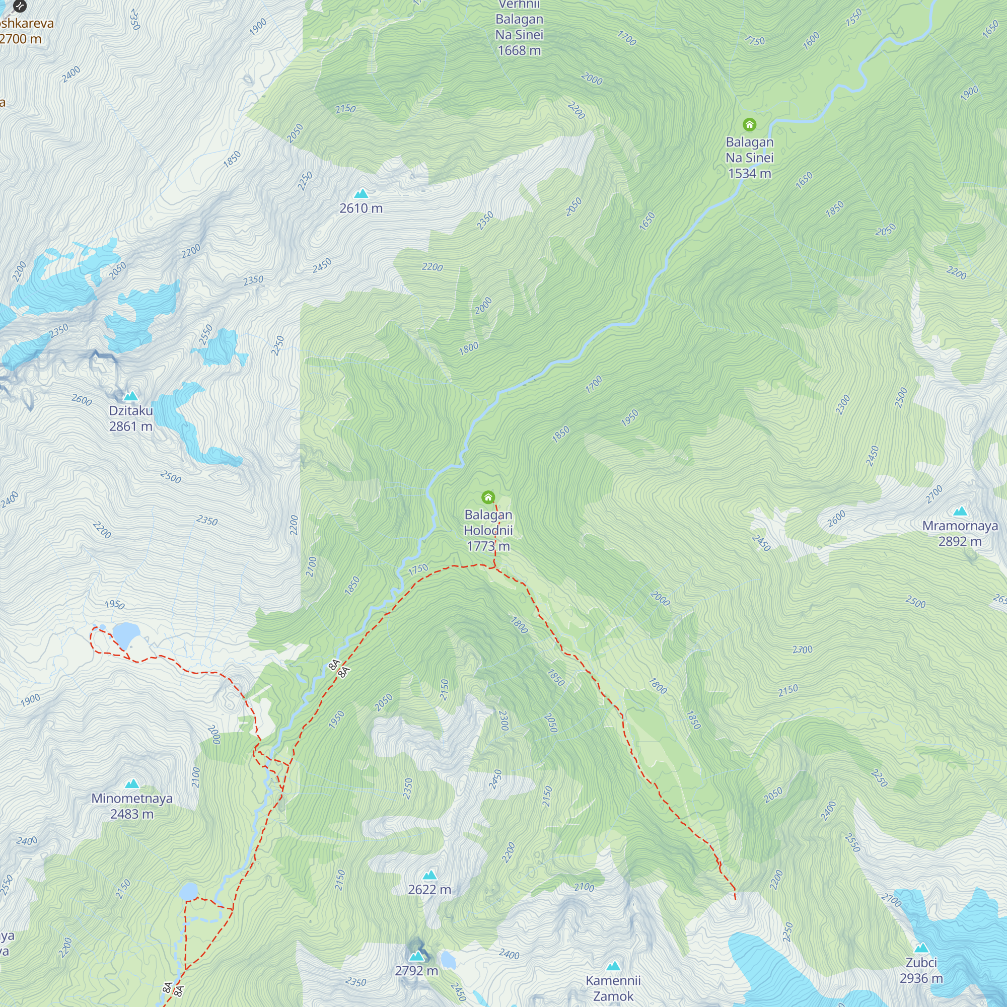 Balagan map
