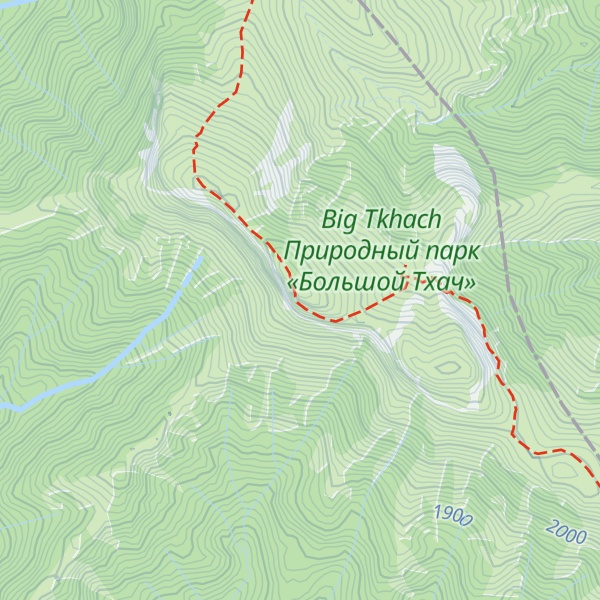 Map of Malii Thach