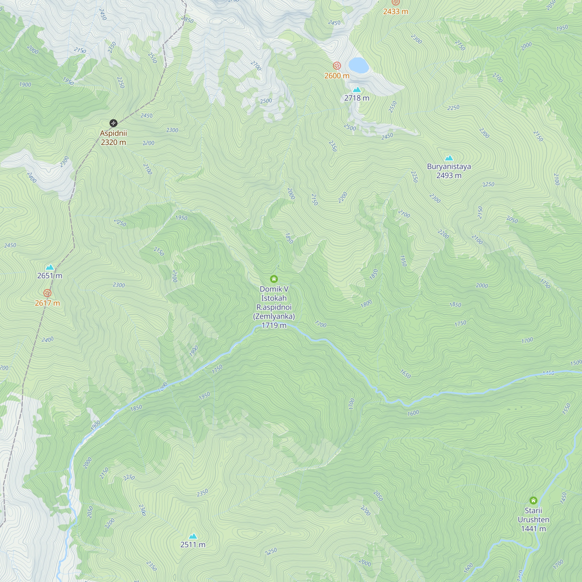 Balagan Na Aspidke map
