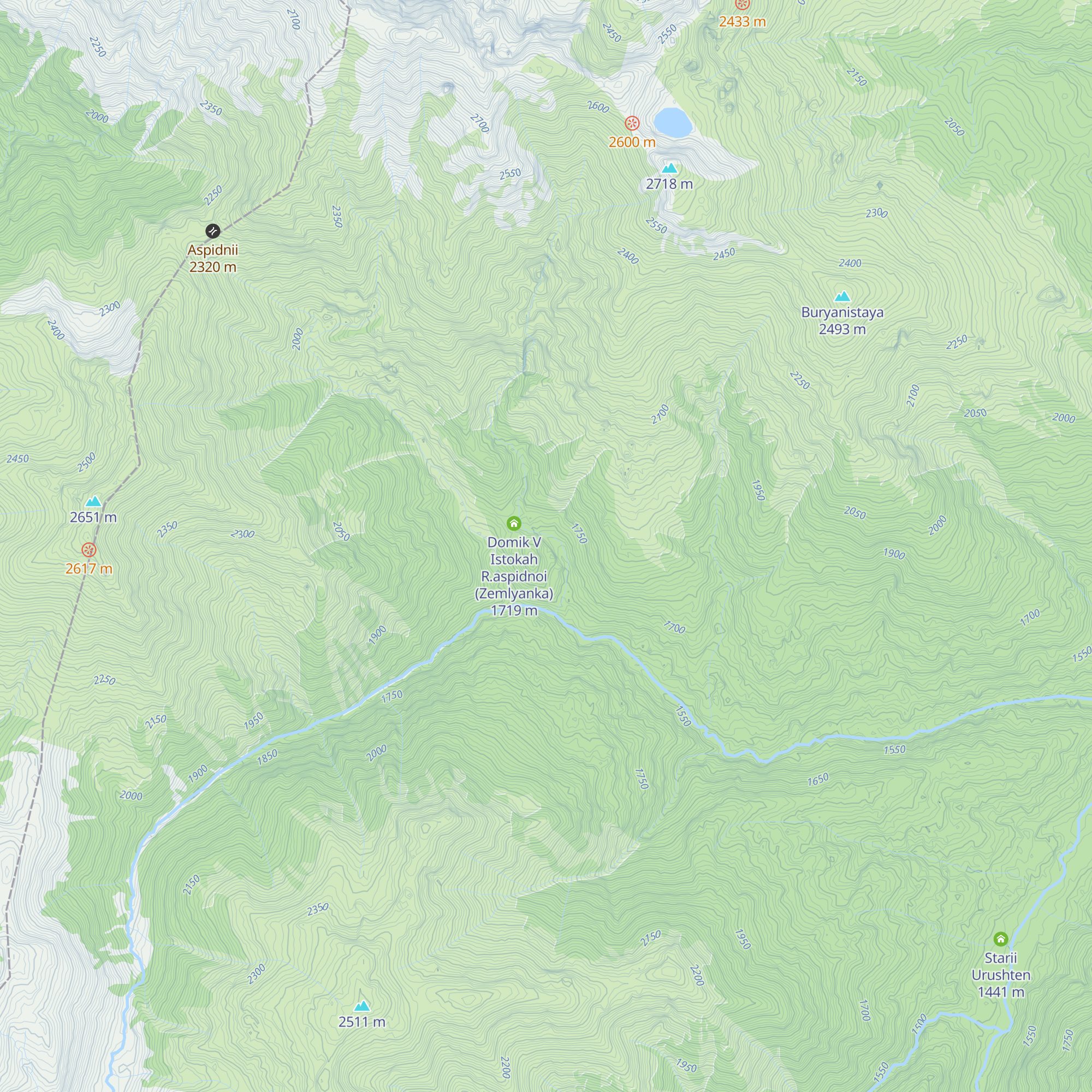 Balagan Na Aspidke map
