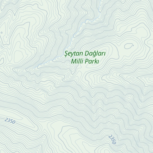 Map of Köşmür Dağı