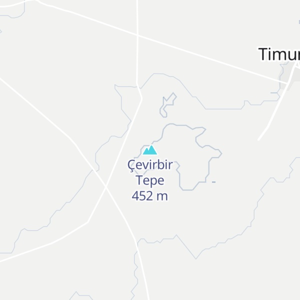 Map of Çevirbir Tepe