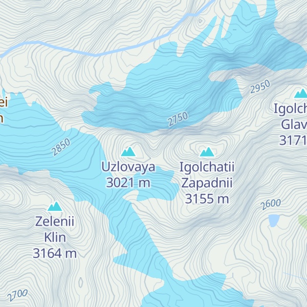 Map of Igolchatii Malii