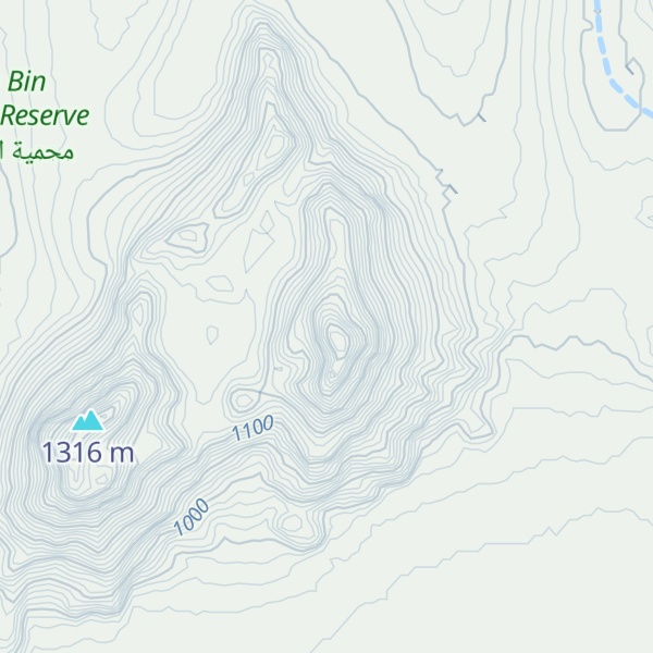 Map of Jabal al Jish