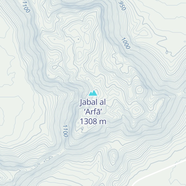 Map of Jabal al ‘Arfā’
